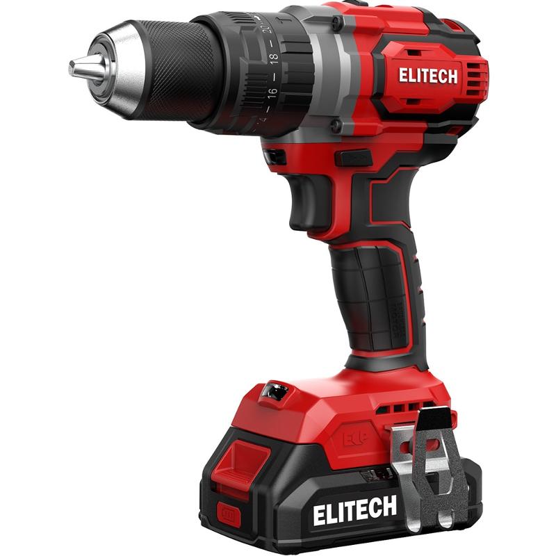 ELITECH Дрель аккумуляторная ELITECH  ДА 20УБЛ2 (E2201.047.01)
