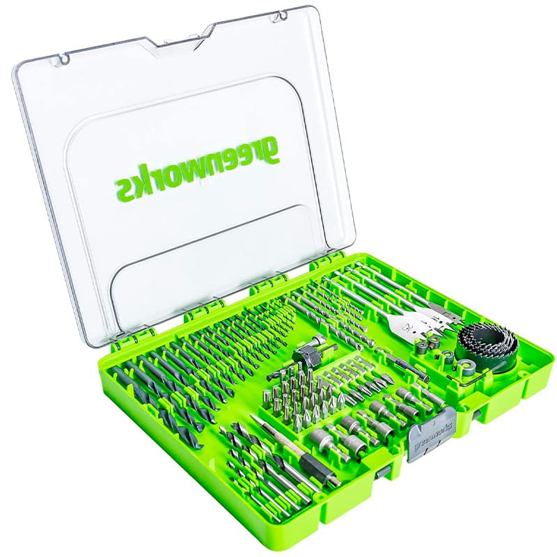 Набор сверл, бит и насадок GREENWORKS (90 шт.) 2944607 2944607