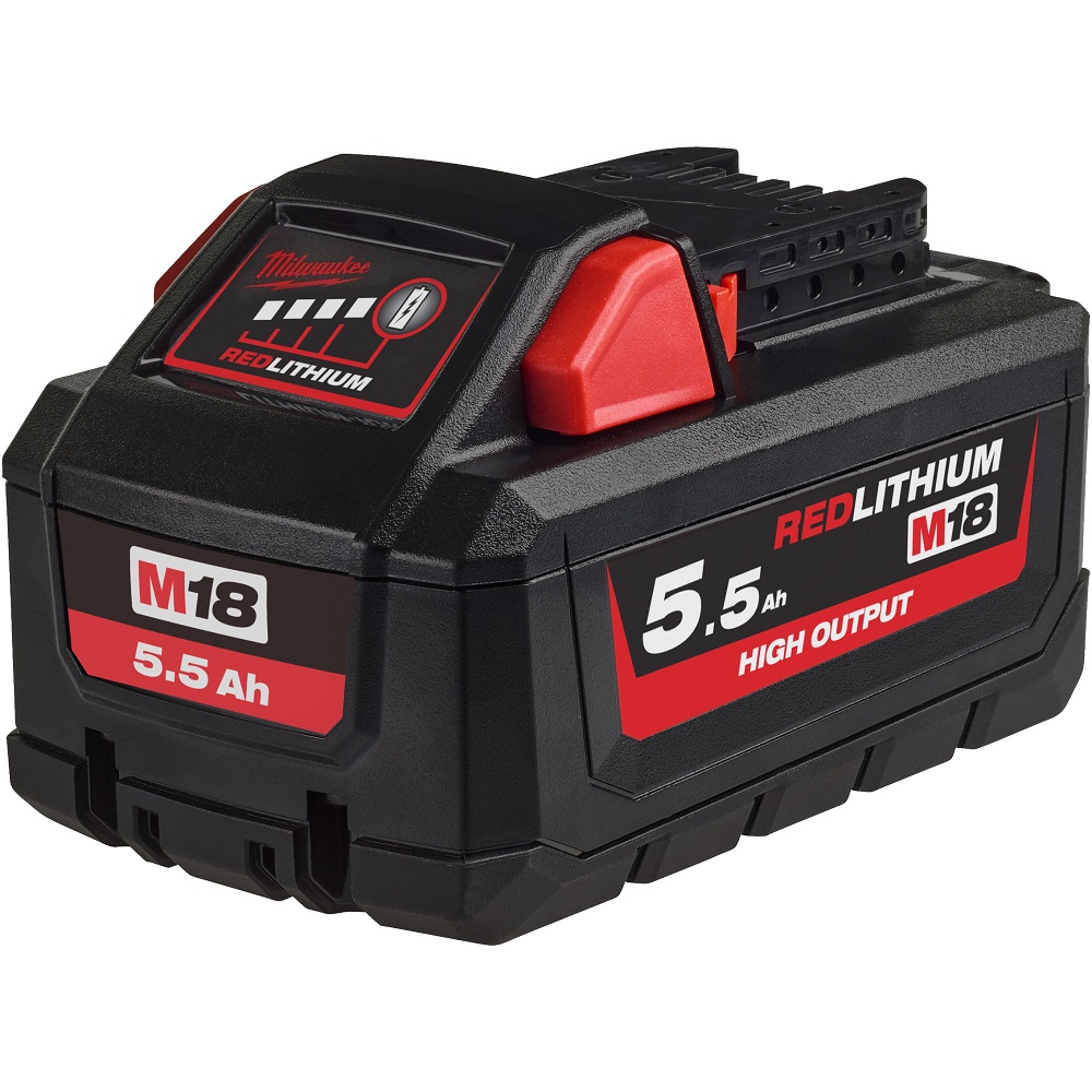 Аккумуляторная батарея Milwaukee M18 HB5.5 5.5Ач Li-Ion 4932464712