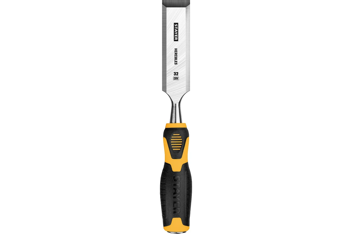 STAYER Стамеска с двухкомпонентной ручкой, 32мм, STAYER Profi 18205-32