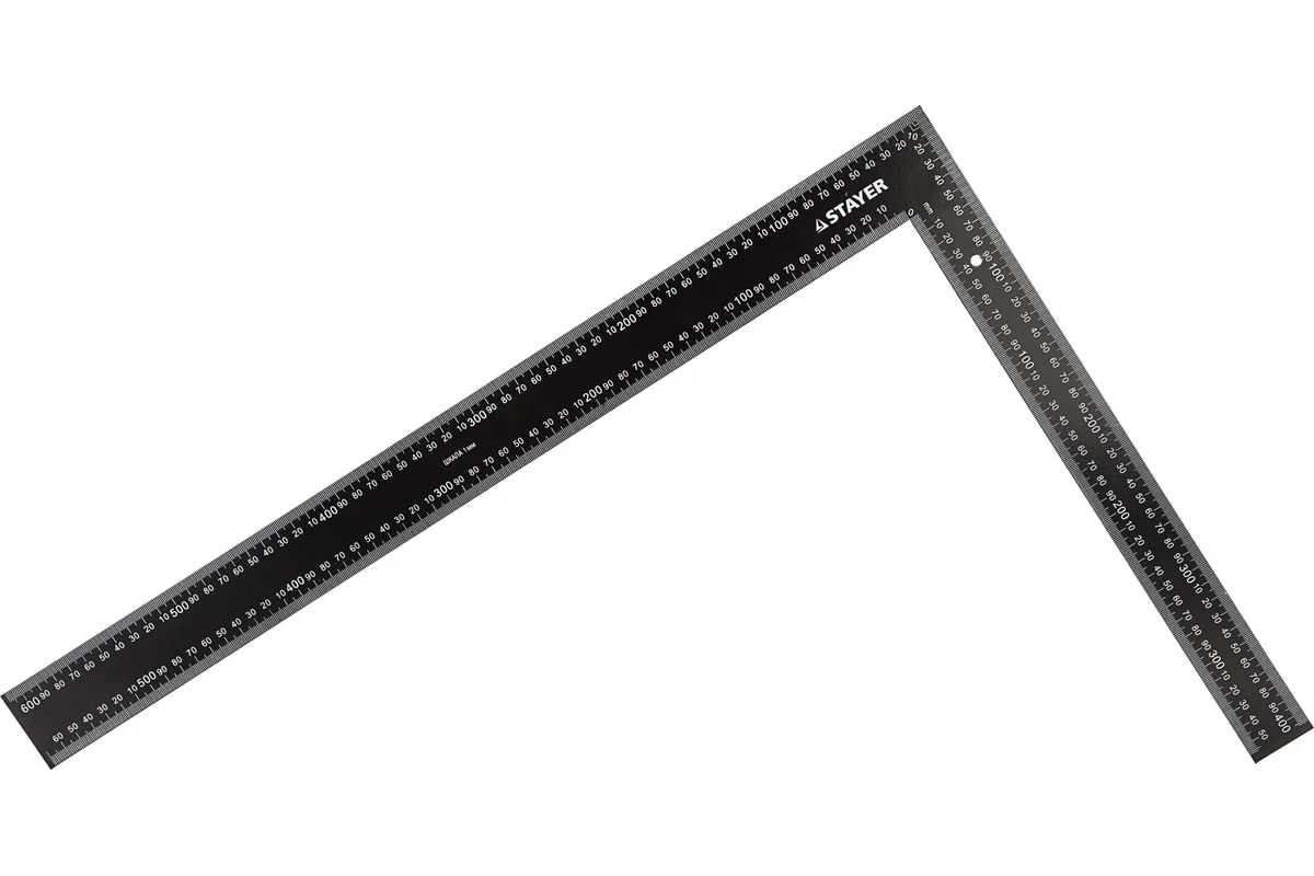 STAYER Угольник STAYER столярный цельнометаллический, 600х400мм 3435-60