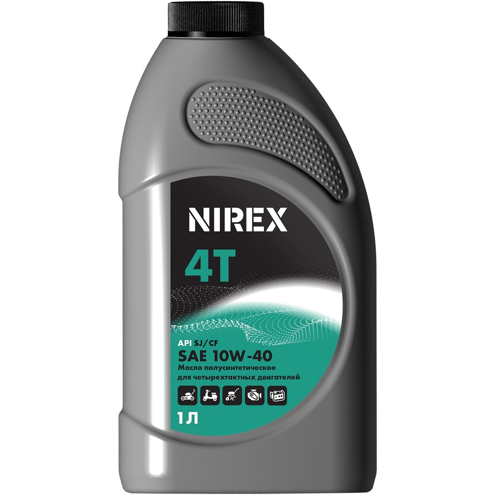 Масло NIREX 4-х тактное полусинтетика SAE 10W-40 1 л NRX-32293 NRX-32293