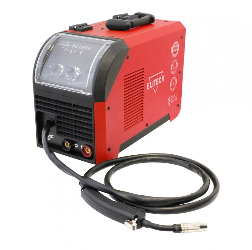 ELITECH Сварочный аппарат ELITECH ИС 160 ПН, шт ИС 160ПН (E1703.002.00)