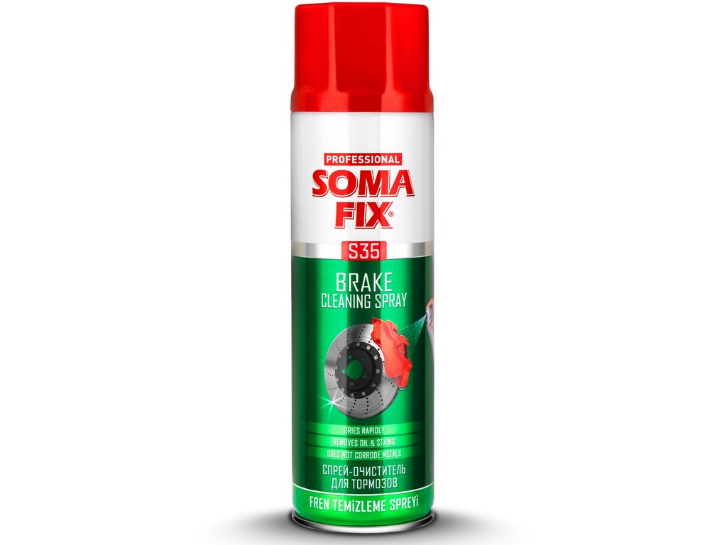 SOMA FIX Спрей (очиститель для тормозов, 500мл) S35