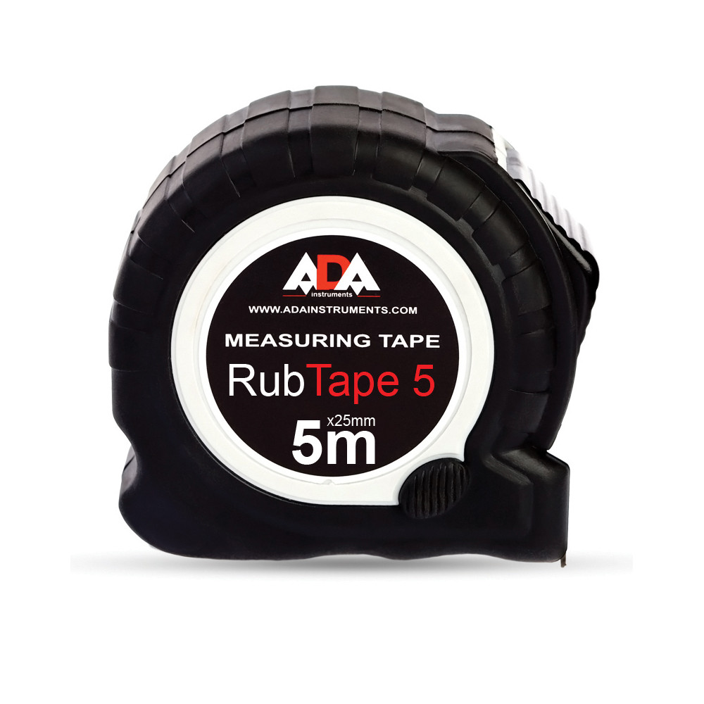 Рулетка ударопрочная ADA RubTape 5 с полимерным покрытием ленты 5м А00156