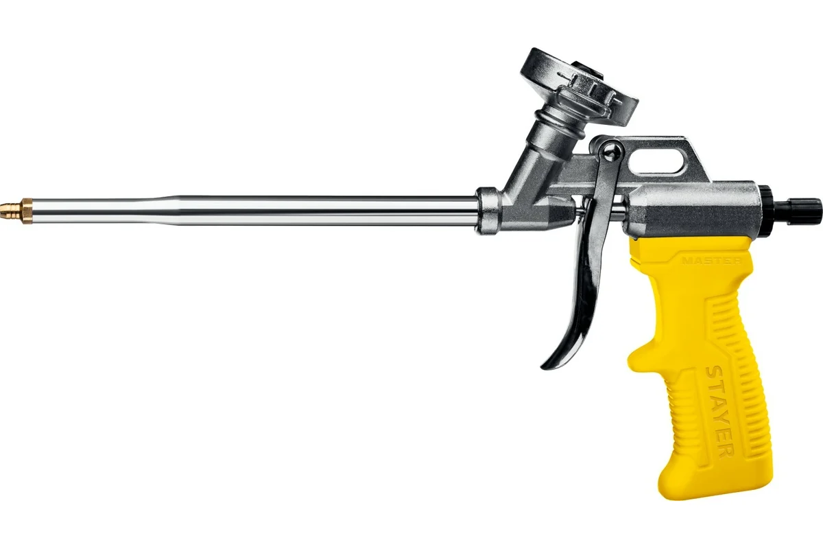 STAYER Master, металлический пистолет для монтажной пены (06863_z02) 06863_z02