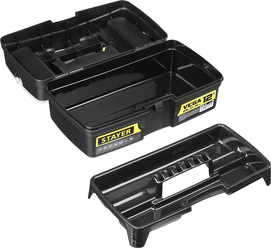 STAYER Ящик для инструмента "VEGA-12" пластиковый, STAYER, шт 38105-13_z03