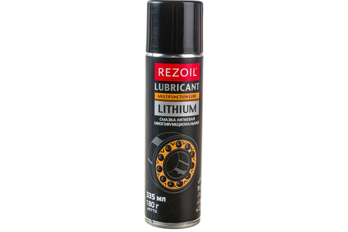 REZOIL Смазка LITHIUM,литиевая аэрозоль, 335мл 03.008.00032