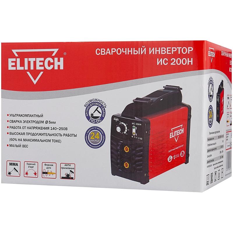 ELITECH Сварочный аппарат ELITECH ИС 200 Н ИС 200Н