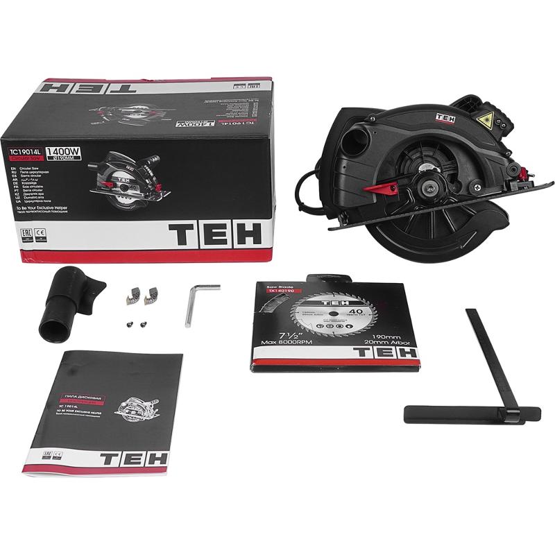 TEH Пила дисковая TEH TC19014L