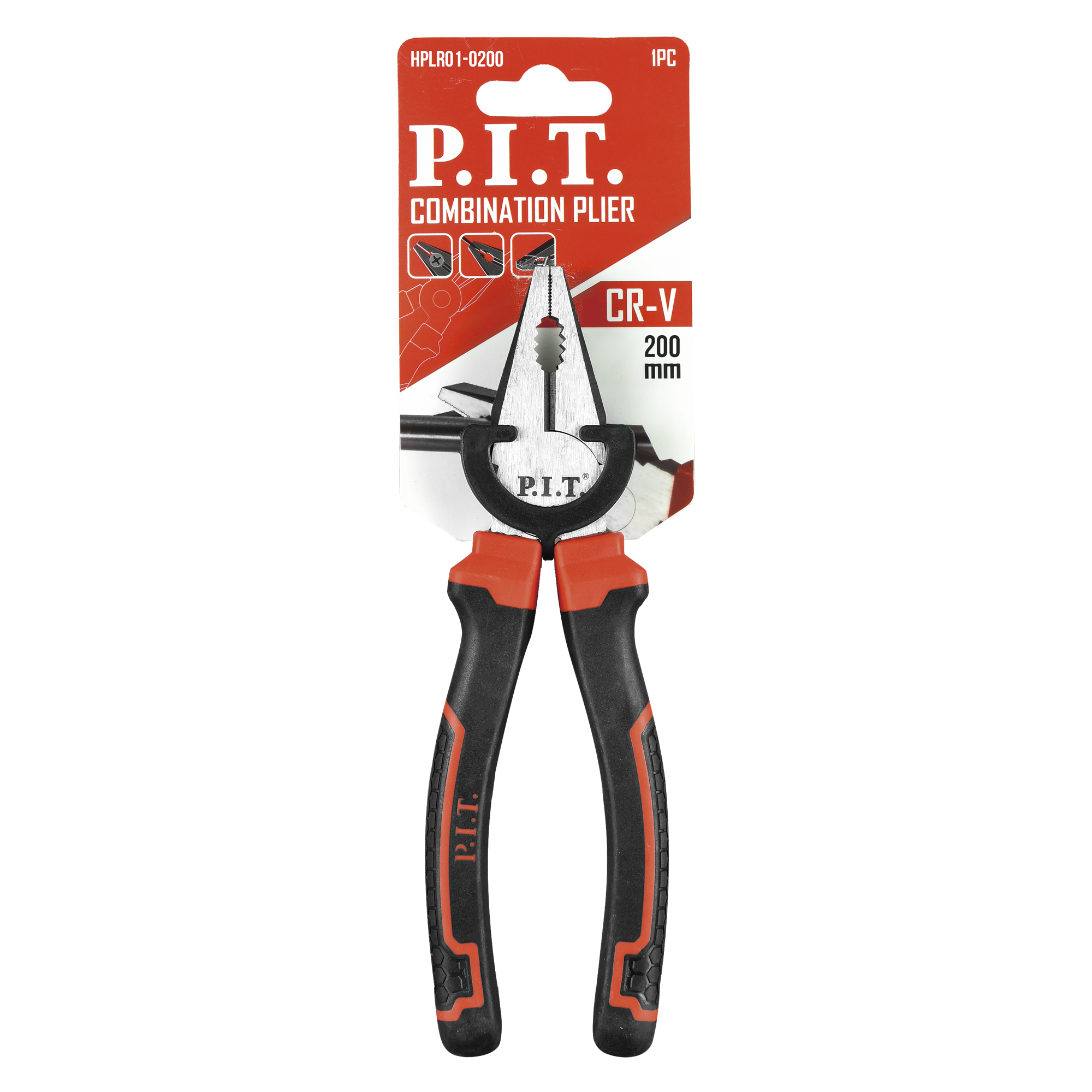 PIT Плоскогубцы 200 мм HPLR01-0200