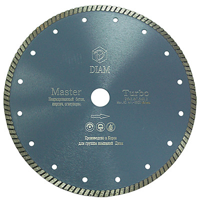 DIAM Диск алмазный DIAM 1A1R CERAMICS 115*22.2 мм сплошной, шт 000213