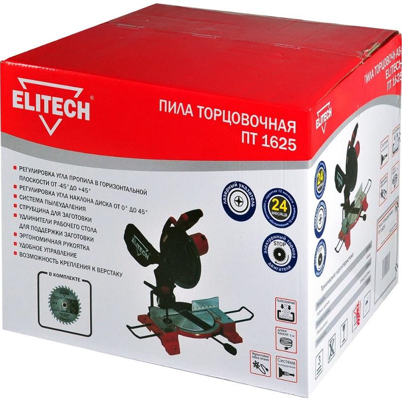 ELITECH Пила торц  ELITECH  ПТ 1625