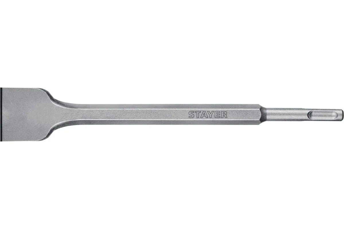 STAYER SDS-plus Зубило плоское широкое 40 х 250 мм 29353-40-250_z02