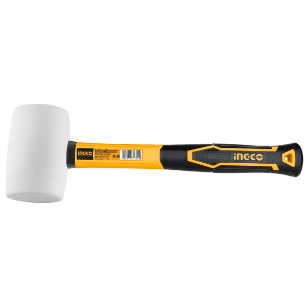 INGCO Киянка 220г белая с фиберглассовой ручкой HRUH8308