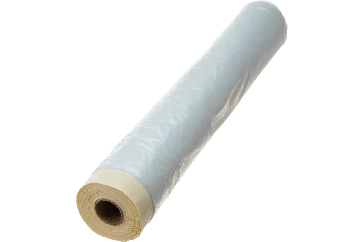 STAYER Пленка STAYER "PROFESSIONAL" защитная с клейкой лентой "МАСКЕР", HDPE, 9мкм, 0,55х15м 12255-055-15
