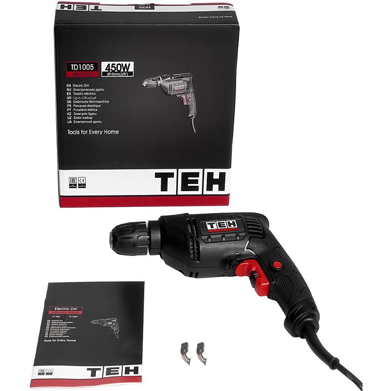 TEH Дрель безударная TEH TD1005, шт TD1005