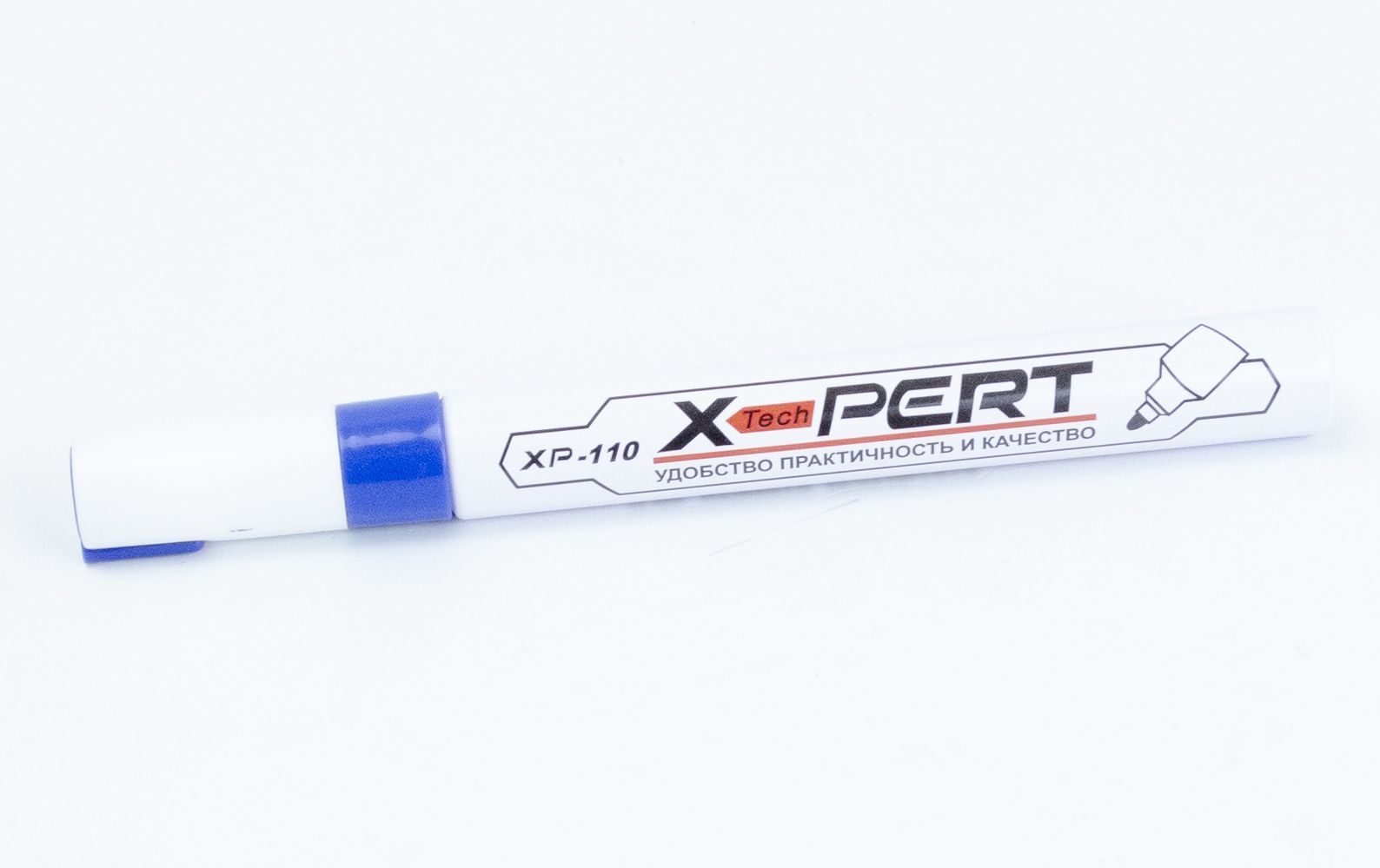 Маркер-краска строительный X-PERT (синий) 144.41