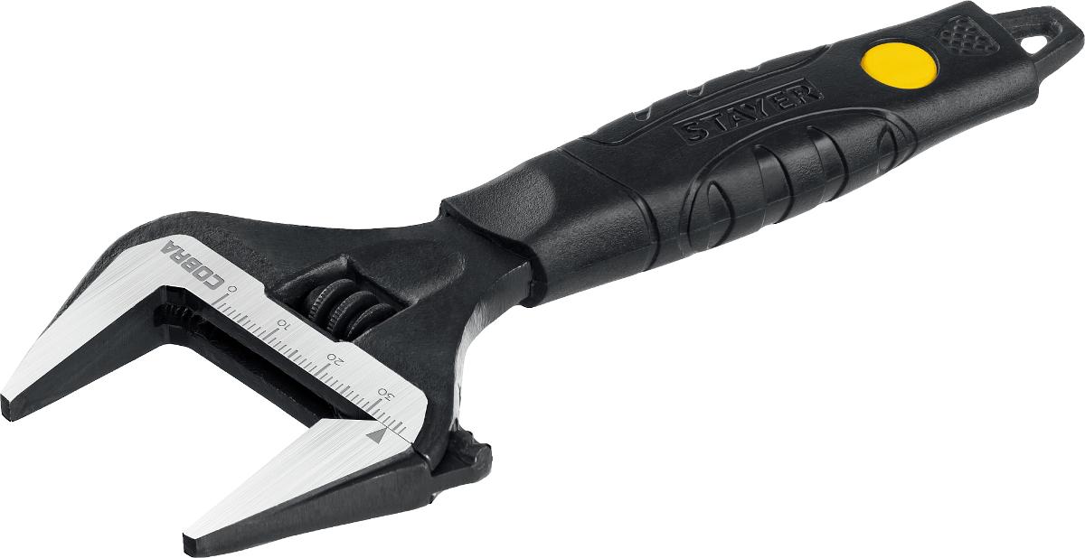 STAYER Cobra, 150/34 мм, разводной ключ, Professional. 27264-15