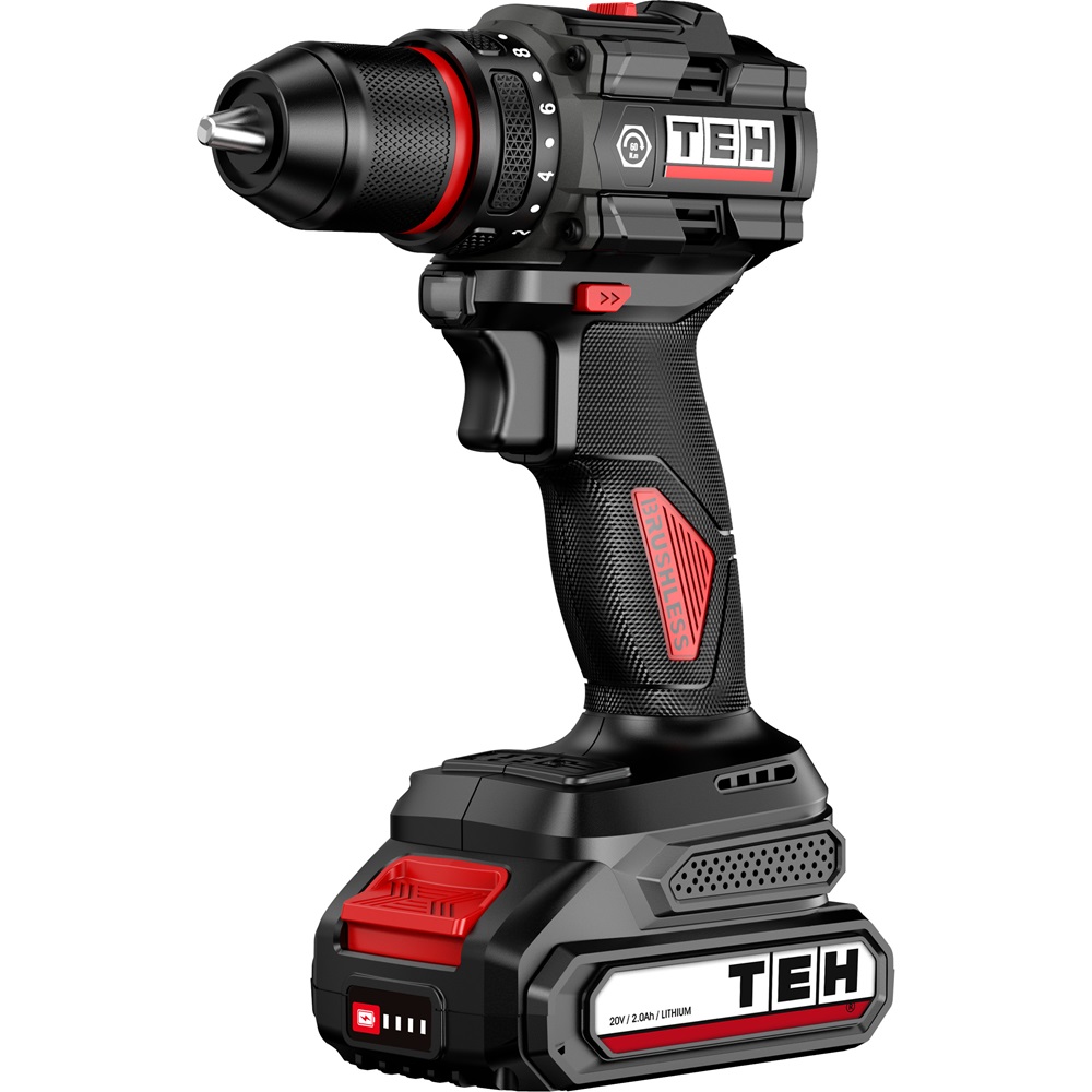 Дрель аккумуляторная TEH TDBL320 TDBL320