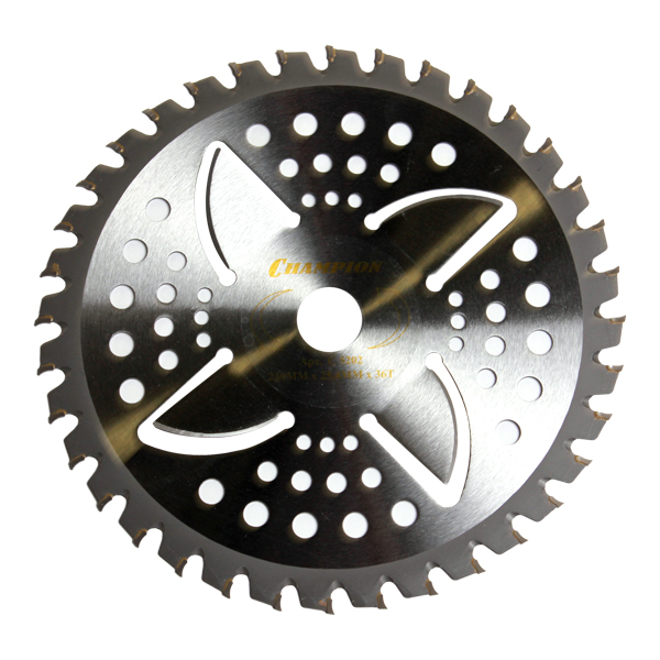 Нож CHAMPION Wind 36 зубчатый d=230*25.4mm твердосплавные зубцы C5202