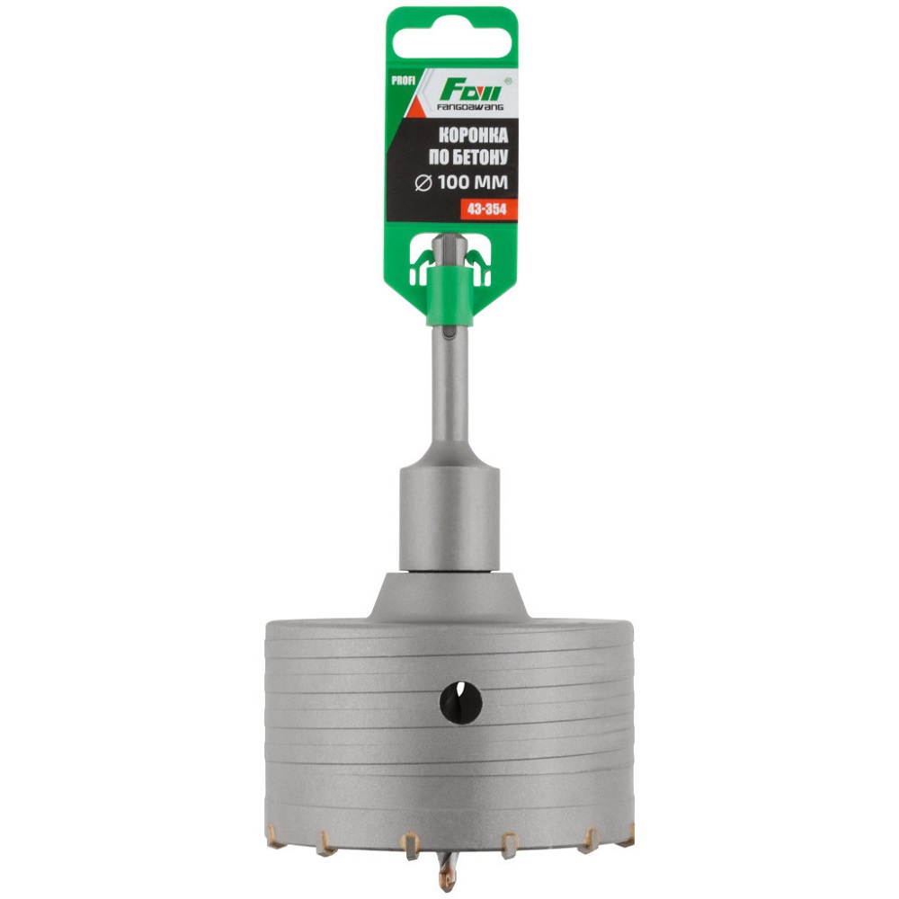 Коронка Cutop SDS Plus,FDW 100 мм по бетону 43-354 43-354