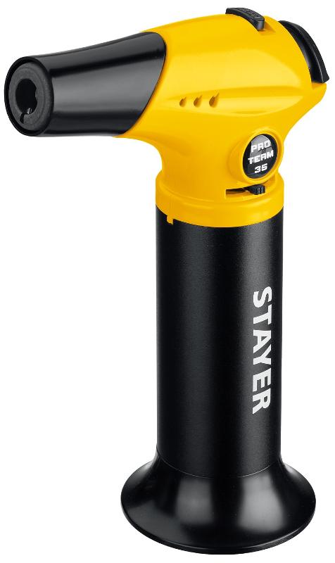 STAYER Газовая горелка STAYER ProTerm 35 автономная с пьезоподжигом, 1300°С 55522