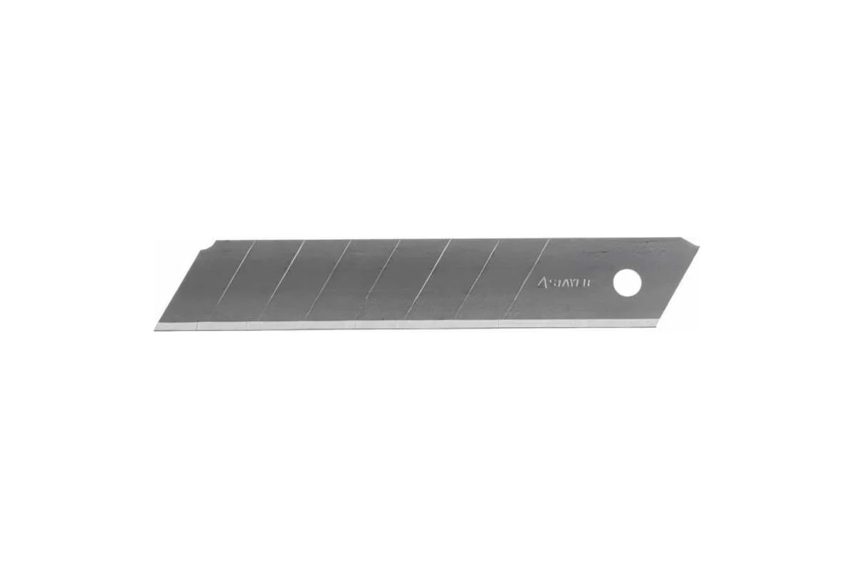 STAYER Лезвия STAYER "PROFI" сегментированные, 18 мм, 10 шт, в боксе 0915-S10