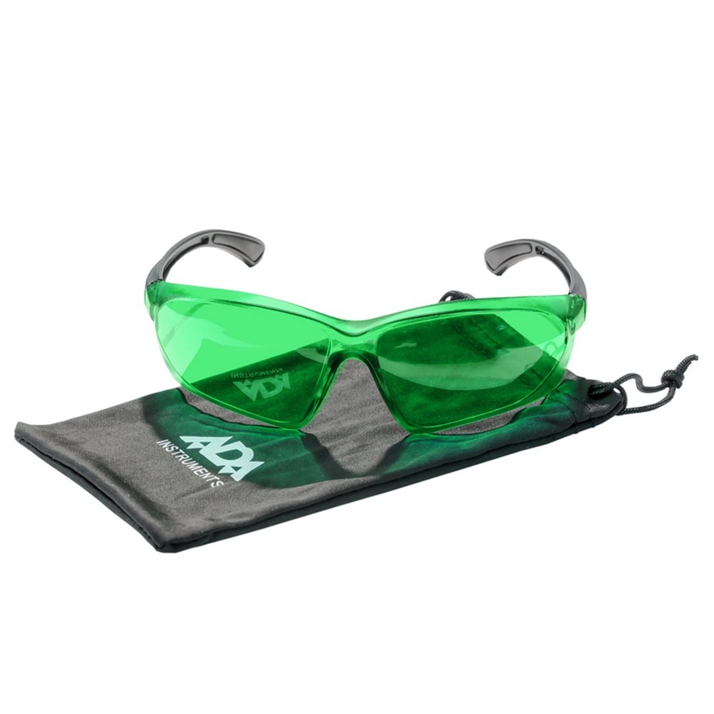 Очки защитные ADA VISOR GREEN (зеленые) А00624