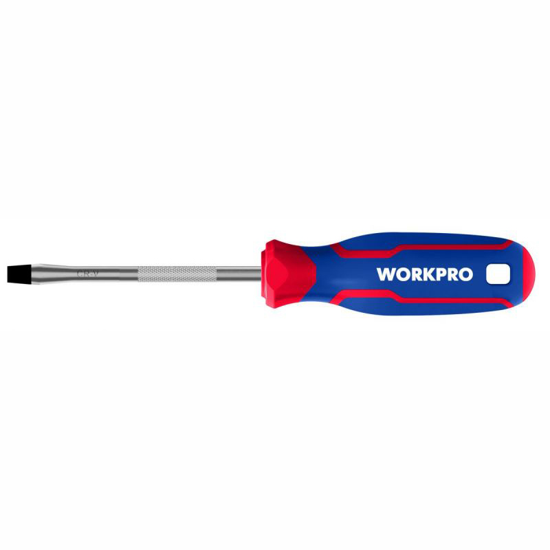 WORKPRO Отвертка шлицевая 5,5*100мм CR-V WP221016