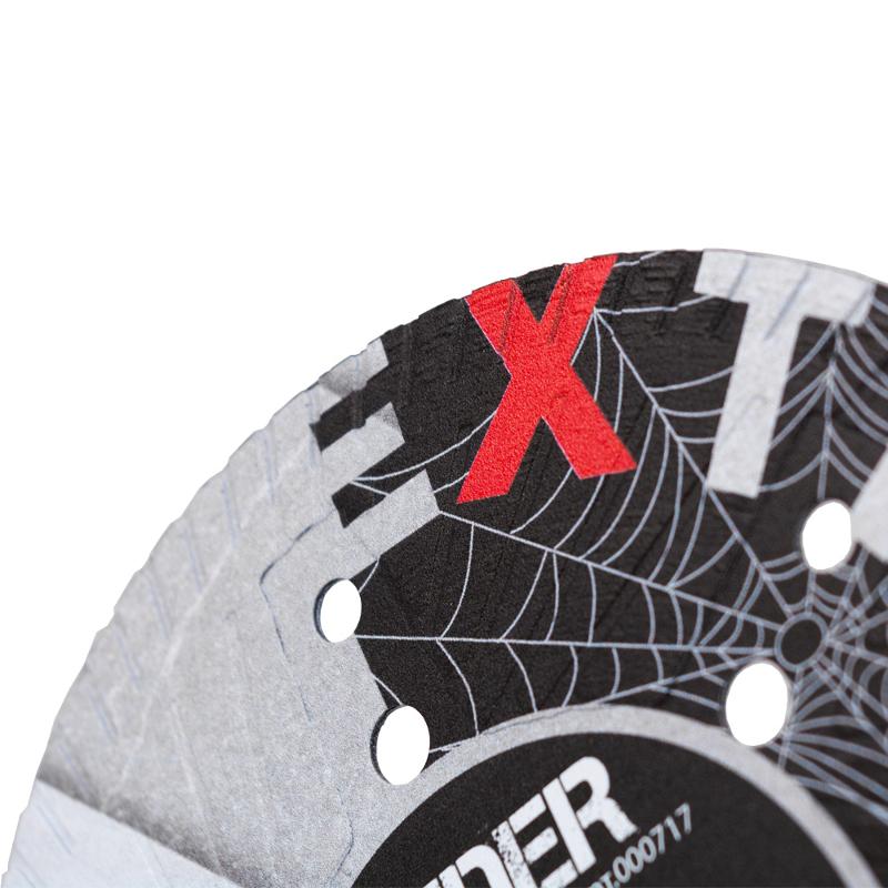 DIAM Диск алмазный 1A1R SPIDER Extra Line 125*22,2 мм по керамограниту 000717