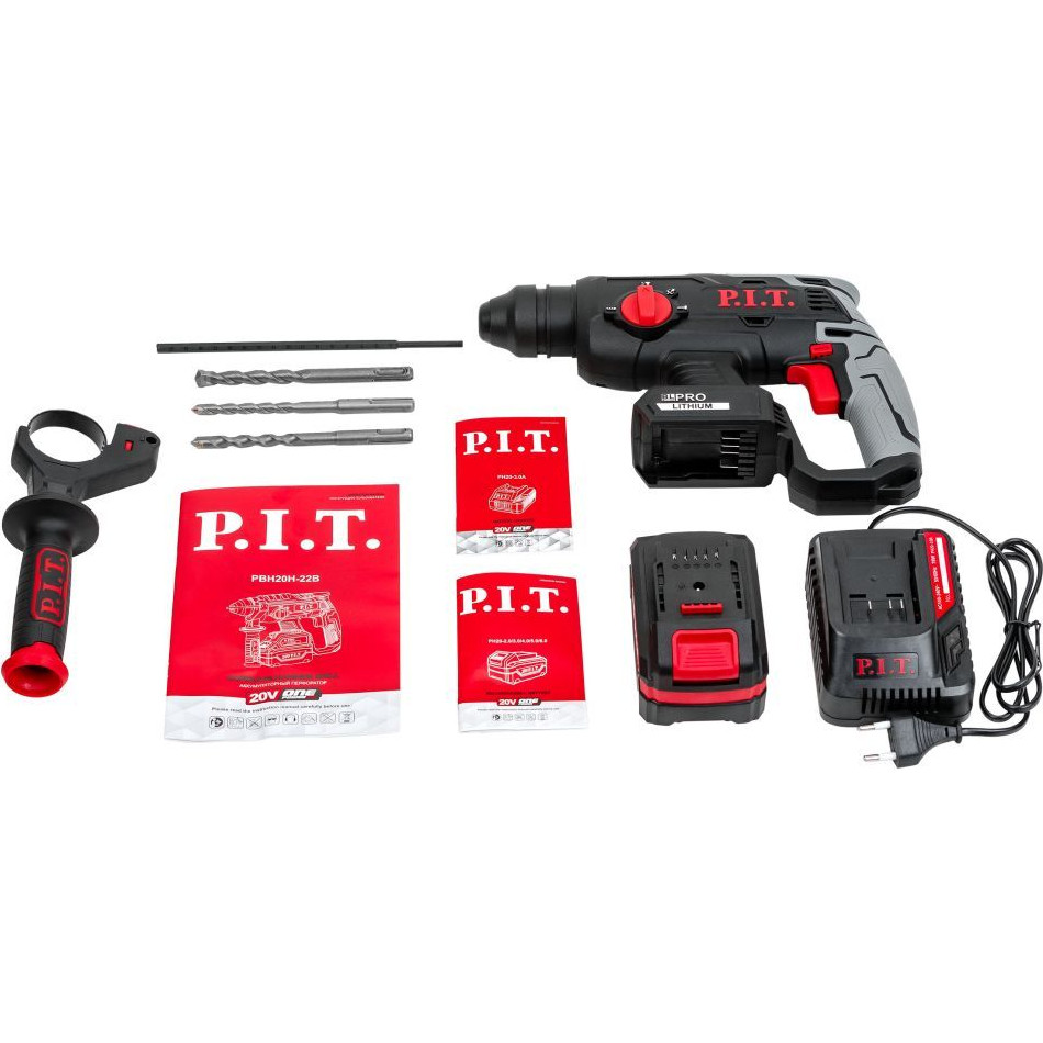 Перфоратор аккумуляторный P.I.T. PBH 20H-22B/1 PBH20H-22B/1