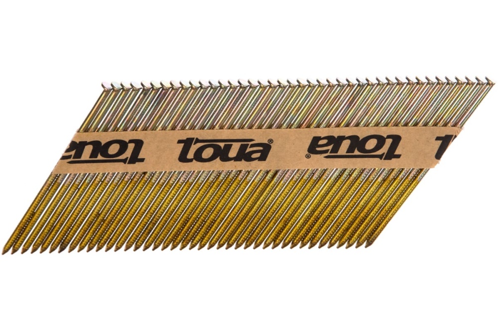 TOUA Гвоздь по дереву 2,87х50 рифл.c г/пок EG (3000шт.) 28750RIBrt
