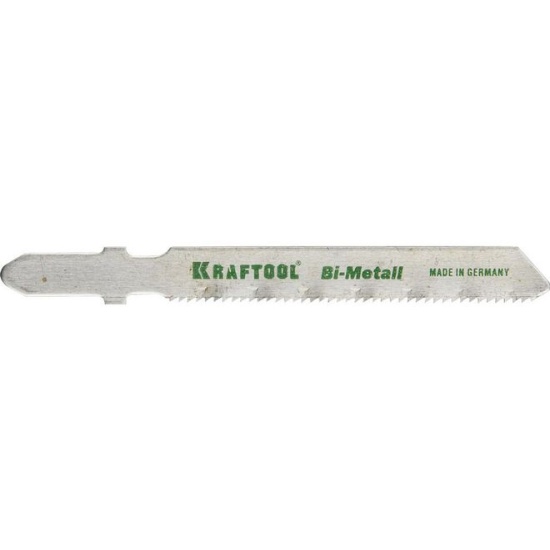 KRAFTOOL Полотна KRAFTOOL, T118G, для эл/лобзика, HSS, по металлу (0,5-1,5мм), EU-хвост., шаг 0,9мм,, набор 159551-0,9